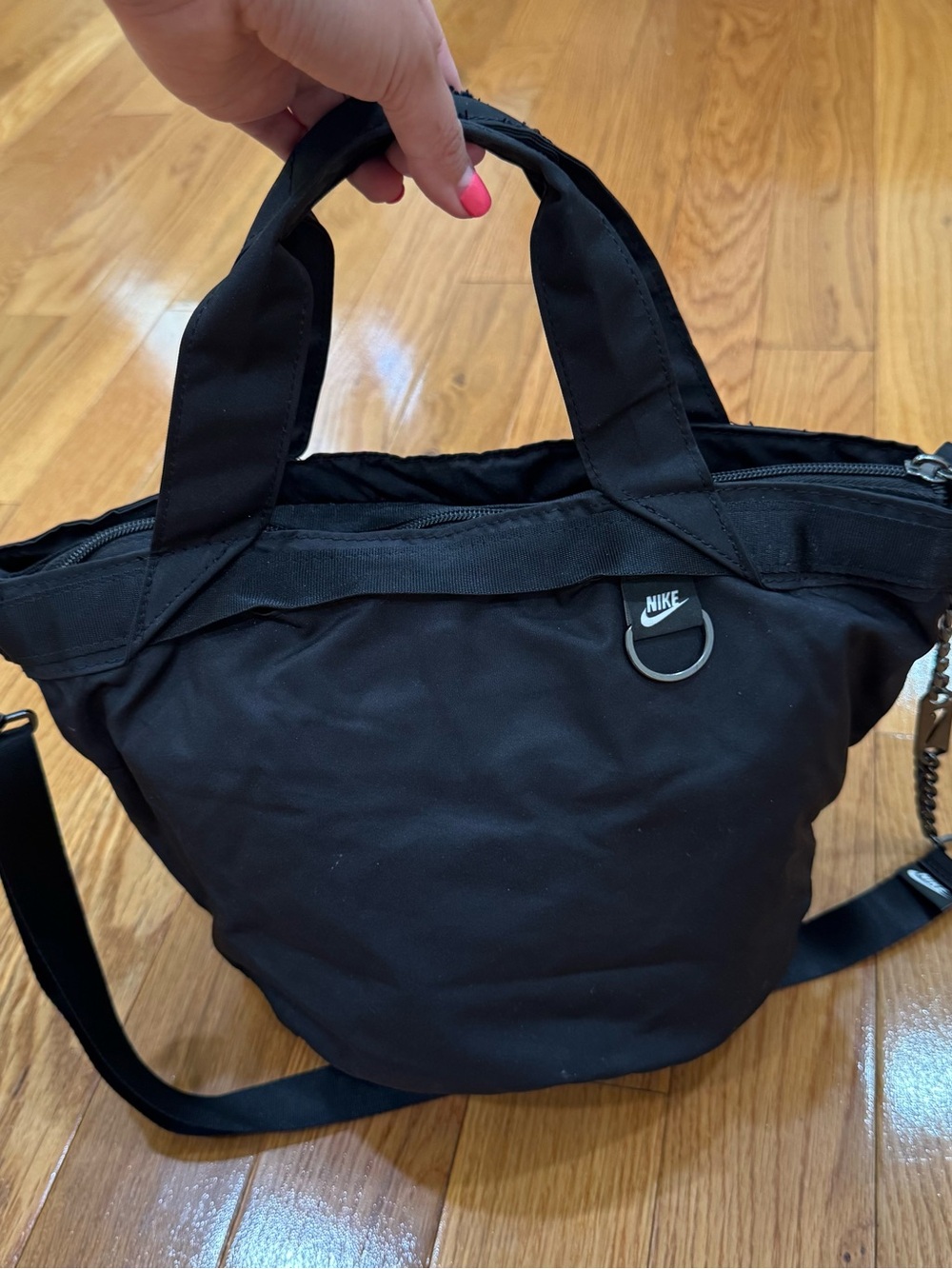 Nike Black Everyday Zip-Top Tote